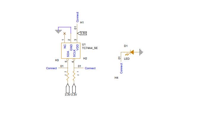 Temperature Sensor Schematic